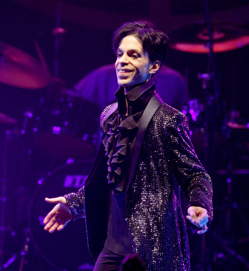 Prince performs at the Conga Room L.A. Live in Los Angeles on March 29, 2009.Kevin Winter/Getty Images